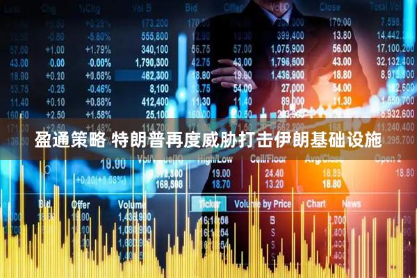 盈通策略 特朗普再度威胁打击伊朗基础设施