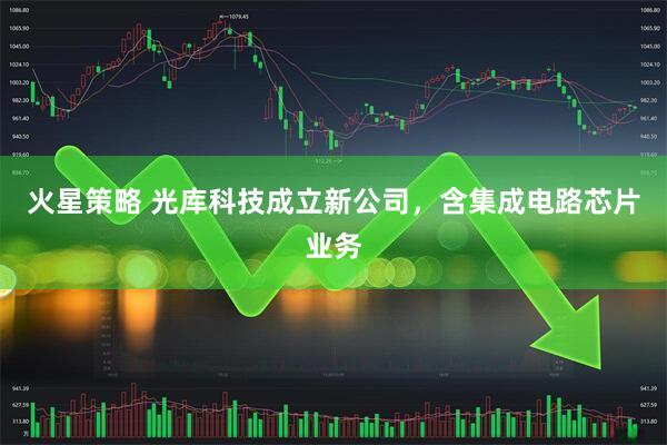 火星策略 光库科技成立新公司，含集成电路芯片业务