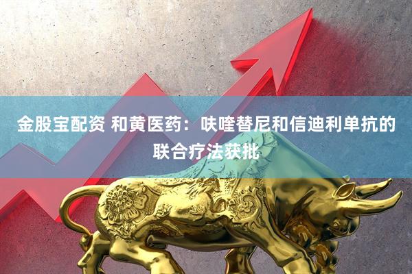 金股宝配资 和黄医药：呋喹替尼和信迪利单抗的联合疗法获批